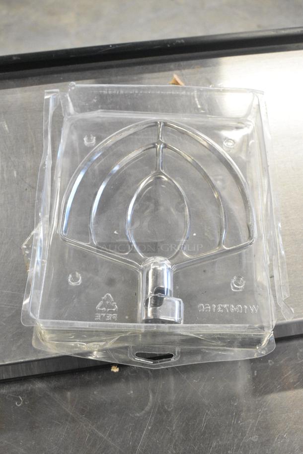 2 Items; Clear Poly Mixer Bowl Guard and Metal Paddle for Hobart Mixer. 2 Times Your Bid! - Image 3 of 5
