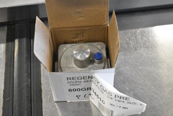 4 BRAND NEW SCRATCH AND DENT! Items Including 9223522002 Vollrath 352200-2 1/4" and 1/2" Push Block for InstaCut 5.1 Dicer or Slicer, 600GR34510 Regency 600GR34510 3/4" Convertible Gas Pressure Regulator 5.0" - 10.0" WC, Cooking Performance Group 35121102C049 Liquid Propane Orifice for 13" Wok Ranges. 4 Times Your Bid! - Image 8 of 11