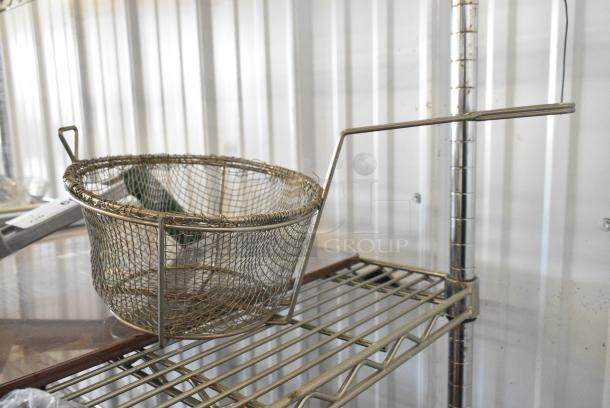 5 Various Items Including Ricer, Baskets, Cylindrical Bin and Bowl. 5 Times Your Bid! - Image 2 of 6