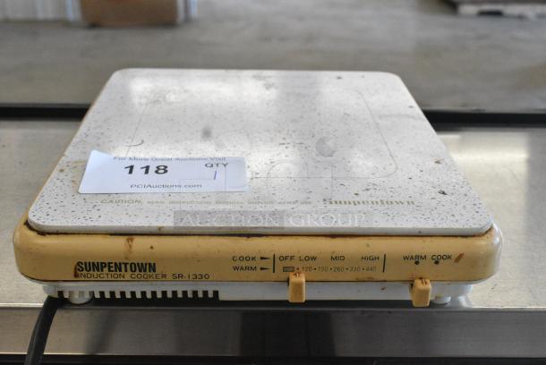 Sunpentown SR-1330 Induction Cooker. 120 Volts, 1 Phase. - Image 1 of 6