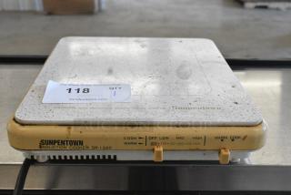 Sunpentown SR-1330 Induction Cooker. 120 Volts, 1 Phase.