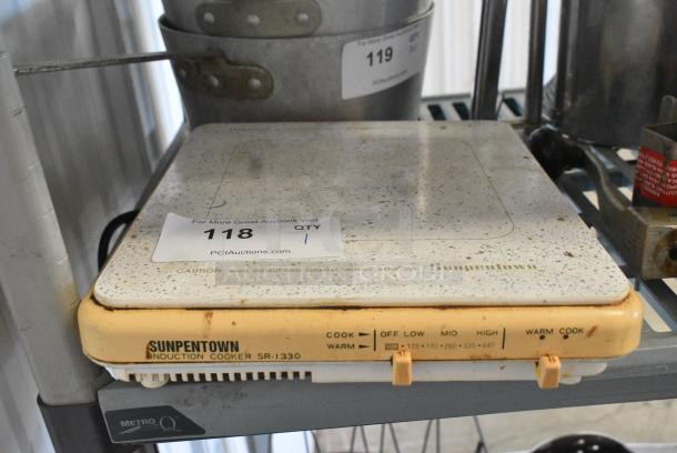 Sunpentown SR-1330 Induction Cooker. 120 Volts, 1 Phase. - Image 2 of 6