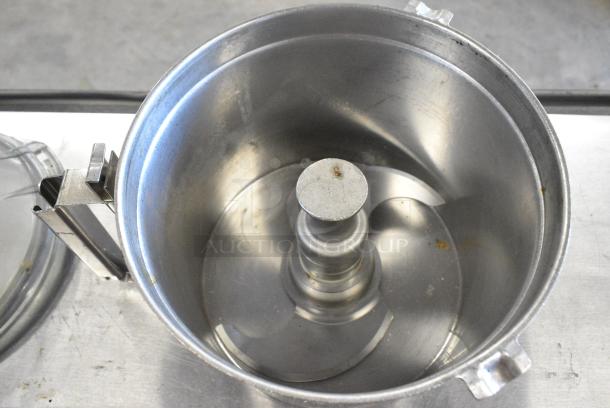 3 Metal Items Including 2 Sauce Pans and Food Processor Bowl. 3 Times Your Bid! - Image 3 of 7