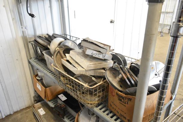 60 Various Food Processor Blades and Dicing Screens. 60 Times Your Bid! - Image 3 of 15