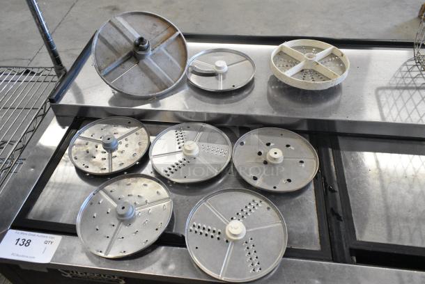 60 Various Food Processor Blades and Dicing Screens. 60 Times Your Bid! - Image 6 of 15