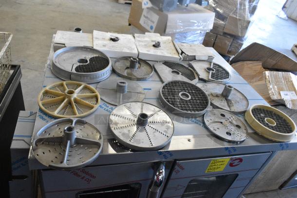 60 Various Food Processor Blades and Dicing Screens. 60 Times Your Bid! - Image 7 of 15