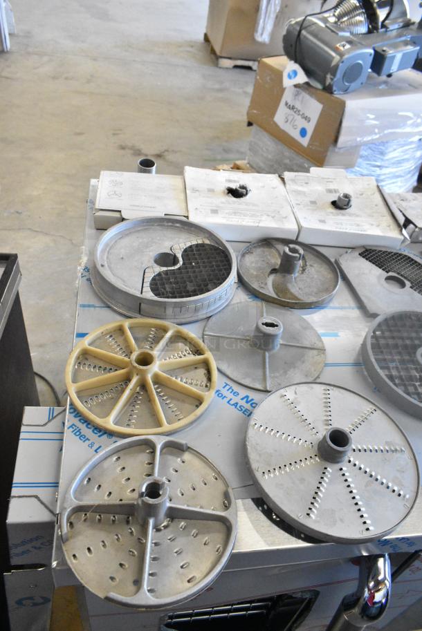 60 Various Food Processor Blades and Dicing Screens. 60 Times Your Bid! - Image 8 of 15