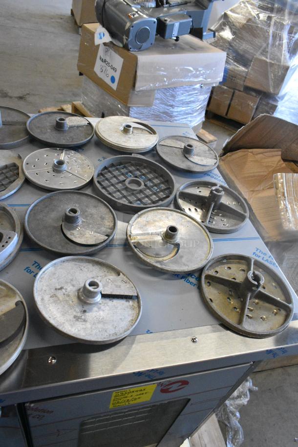 24 Various Food Processor Blades and Dicing Screens. 24 Times Your Bid! - Image 5 of 5