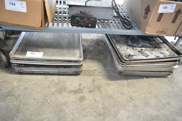 25 Metal Full Size Baking Pans. 25 Times Your Bid! - Image 1 of 5