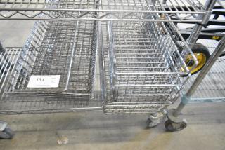 15 Metal Wire Baskets. 15 Times Your Bid!
