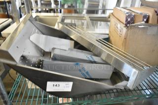 BRAND NEW SCRATCH AND DENT! Stainless Steel Pieces Including Vent Cover