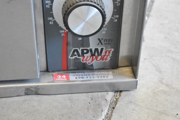 APW Wyott HDDI-2 Stainless Steel Commercial Countertop 2 Drawer Warming Drawer. 120 Volts, 1 Phase. Tested and Working! - Image 4 of 8