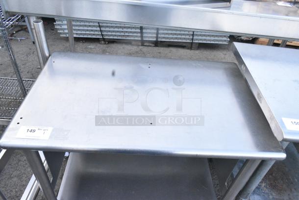 Stainless Steel Table w/ Under Shelf. - Image 5 of 5