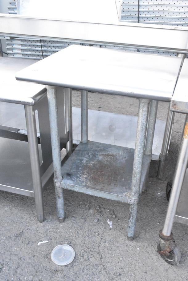 Stainless Steel Table w/ Under Shelf. - Image 2 of 5