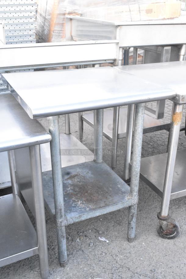 Stainless Steel Table w/ Under Shelf. - Image 3 of 5