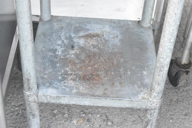 Stainless Steel Table w/ Under Shelf. - Image 4 of 5