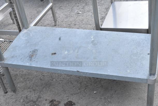Stainless Steel Table w/ Metal Under Shelf. - Image 3 of 4