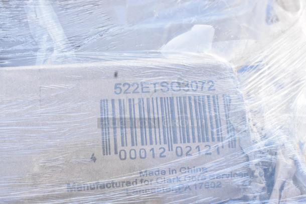 15 BRAND NEW SCRATCH AND DENT! Items Including 600TB2448G Regency 24" x 48" 18-Gauge 304 Stainless Steel Commercial Work Table with 4" Backsplash and Galvanized Undershelf, 600TB3030G Regency 30" x 30" 18-Gauge 304 Stainless Steel Commercial Work Table with 4" Backsplash and Galvanized Undershelf, 522ETSG3072 Steelton 30" x 72" 18 Gauge 430 Stainless Steel Work Table with Undershelf and 2" Rear Upturn, 600T3072G Regency 30" x 72" 18-Gauge 304 Stainless Steel Commercial Work Table with Galvanized Legs and Undershelf, 460EC1848 Regency 18" x 48" NSF Chrome Wire Shelf,164CS24BK Lancaster Table & Seating 24" x 18" x 38" Black Cash Register Stand with Locking Drawer. 15 Times Your Bid! May Be Missing Pieces - Image 9 of 14