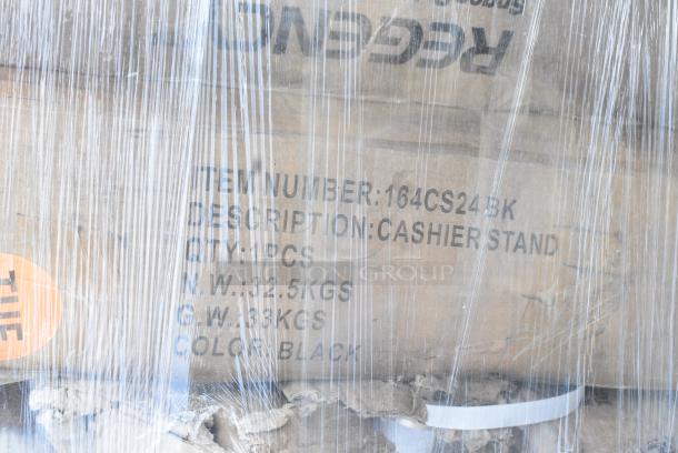 15 BRAND NEW SCRATCH AND DENT! Items Including 600TB2448G Regency 24" x 48" 18-Gauge 304 Stainless Steel Commercial Work Table with 4" Backsplash and Galvanized Undershelf, 600TB3030G Regency 30" x 30" 18-Gauge 304 Stainless Steel Commercial Work Table with 4" Backsplash and Galvanized Undershelf, 522ETSG3072 Steelton 30" x 72" 18 Gauge 430 Stainless Steel Work Table with Undershelf and 2" Rear Upturn, 600T3072G Regency 30" x 72" 18-Gauge 304 Stainless Steel Commercial Work Table with Galvanized Legs and Undershelf, 460EC1848 Regency 18" x 48" NSF Chrome Wire Shelf,164CS24BK Lancaster Table & Seating 24" x 18" x 38" Black Cash Register Stand with Locking Drawer. 15 Times Your Bid! May Be Missing Pieces - Image 14 of 14