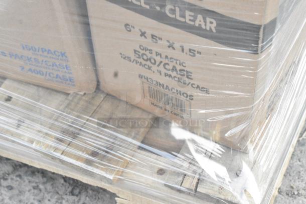 35 BRAND NEW SCRATCH AND DENT! Items Including 129MCR16B Choice 16 oz. Black 6 1/4" Round Microwavable Heavy Weight Container with Lid - 150/Case, 612FS5006 Choice Third Size Foil Steam Pan Deep 3 5/16" Depth - 100/Case, 395TO993 EcoChoice No PFAS Added Bamboo / Bagasse 9" x 9" x 3" 3 Compartment Takeout Container - 200/Case, 760V32KR Carnival King Kraft 32 oz. Popcorn Cup - 500/Case, 433NACHOS Carnival King Small Clear 2 Compartment Plastic Nacho Tray - 500/Case, 5001RT800B Lavex 8" White Hardwound Paper Towel, 800 Feet / Roll - 6/Case, 500TO993C3 Choice 9" x 9" x 3" Microwaveable 3-Compartment Black / Clear Plastic Hinged Container - 100/Case. 35 Times Your Bid! - Image 10 of 12