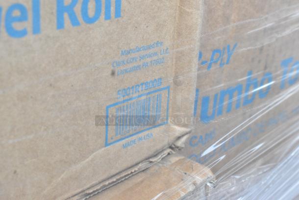 35 BRAND NEW SCRATCH AND DENT! Items Including 129MCR16B Choice 16 oz. Black 6 1/4" Round Microwavable Heavy Weight Container with Lid - 150/Case, 612FS5006 Choice Third Size Foil Steam Pan Deep 3 5/16" Depth - 100/Case, 395TO993 EcoChoice No PFAS Added Bamboo / Bagasse 9" x 9" x 3" 3 Compartment Takeout Container - 200/Case, 760V32KR Carnival King Kraft 32 oz. Popcorn Cup - 500/Case, 433NACHOS Carnival King Small Clear 2 Compartment Plastic Nacho Tray - 500/Case, 5001RT800B Lavex 8" White Hardwound Paper Towel, 800 Feet / Roll - 6/Case, 500TO993C3 Choice 9" x 9" x 3" Microwaveable 3-Compartment Black / Clear Plastic Hinged Container - 100/Case. 35 Times Your Bid! - Image 11 of 12