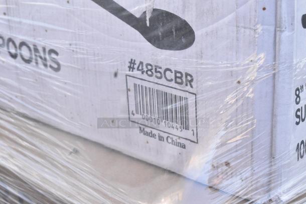 25 BRAND NEW SCRATCH AND DENT! Items Including 485CBR Choice 8" Red Plastic Soda / Sundae Spoon - 1000/Case, 129MCR50B Choice 48 oz. Black Round Microwavable Heavy Weight Container with Lid 9" - 150/Case, 612P527 Choice 7" Clear Round Plastic Dome Lid - 500/Case, 612FTL1230 Choice Foil Steam Table Pan Lid - Third Size - 100/Case, 127P2B Choice Black Plastic Souffle Cup / Portion Cup - 2 oz. - 2500/Case, 500TW14 Choice 14 oz. Translucent Thin Wall Plastic Cold Cup - 1000/Case, 500CC16 Choice Clear PET Customizable Plastic Cold Cup 16oz 1000/Case, 130TONG10BLK Visions 10 1/2" Black Disposable Plastic Tongs - 36/Case. 25 Times Your Bid! - Image 3 of 12