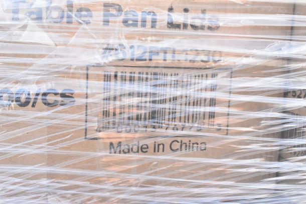 25 BRAND NEW SCRATCH AND DENT! Items Including 485CBR Choice 8" Red Plastic Soda / Sundae Spoon - 1000/Case, 129MCR50B Choice 48 oz. Black Round Microwavable Heavy Weight Container with Lid 9" - 150/Case, 612P527 Choice 7" Clear Round Plastic Dome Lid - 500/Case, 612FTL1230 Choice Foil Steam Table Pan Lid - Third Size - 100/Case, 127P2B Choice Black Plastic Souffle Cup / Portion Cup - 2 oz. - 2500/Case, 500TW14 Choice 14 oz. Translucent Thin Wall Plastic Cold Cup - 1000/Case, 500CC16 Choice Clear PET Customizable Plastic Cold Cup 16oz 1000/Case, 130TONG10BLK Visions 10 1/2" Black Disposable Plastic Tongs - 36/Case. 25 Times Your Bid! - Image 5 of 12