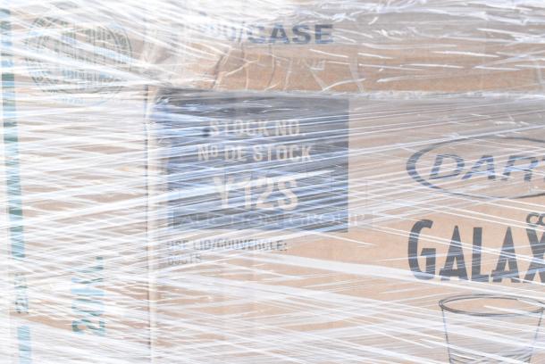 12 BRAND NEW SCRATCH AND DENT! Items Including Dart Y12S Conex Galaxy 12 oz. Translucent Squat Plastic Cold Cup - 1000/Case, Cambro 1014FF186 10" x 14" Navy Blue Customizable Fast Food Tray - 24/Case, Dart Conex Galaxy Y35 3.5 oz. Translucent Plastic Cold Cup - 2500/Case 301Y35, 9CPWCR Plates, CUP 32oz FOAM WHITE   500 32JL/SL/CLR/RL/HDLC, 600TB2436G TABLE S/S 24X36 4"BKSPLSH 18G 304SS, GALV UND+LEGS. 12 Times Your Bid! - Image 5 of 14