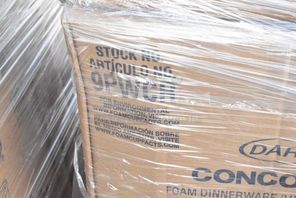 12 BRAND NEW SCRATCH AND DENT! Items Including Dart Y12S Conex Galaxy 12 oz. Translucent Squat Plastic Cold Cup - 1000/Case, Cambro 1014FF186 10" x 14" Navy Blue Customizable Fast Food Tray - 24/Case, Dart Conex Galaxy Y35 3.5 oz. Translucent Plastic Cold Cup - 2500/Case 301Y35, 9CPWCR Plates, CUP 32oz FOAM WHITE   500 32JL/SL/CLR/RL/HDLC, 600TB2436G TABLE S/S 24X36 4"BKSPLSH 18G 304SS, GALV UND+LEGS. 12 Times Your Bid! - Image 11 of 14