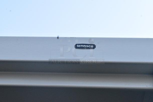 Tennsco Tan Metal 2 Door Cabinet. - Image 4 of 5