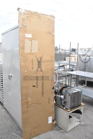BRAND NEW SCRATCH AND DENT! Regency 600PTS2484 16-Gauge Type 304 Stainless Steel Pass-Through Shelf - 24" x 84". May Be Missing Pieces.