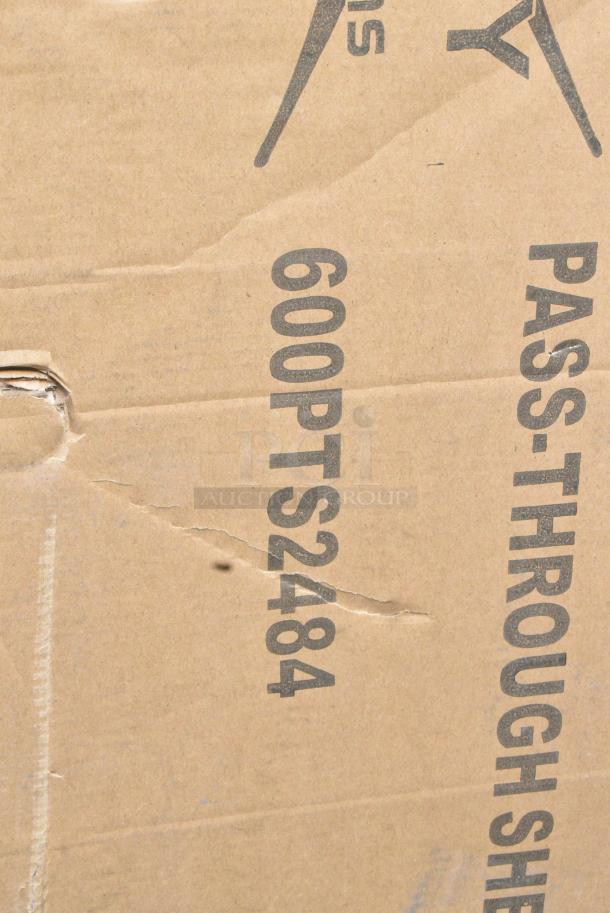 BRAND NEW SCRATCH AND DENT! Regency 600PTS2484 16-Gauge Type 304 Stainless Steel Pass-Through Shelf - 24" x 84". May Be Missing Pieces. - Image 2 of 2