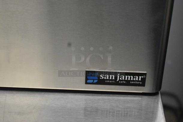 BRAND NEW SCRATCH AND DENT! San Jamar Stainless Steel Topping Bin - Image 3 of 7