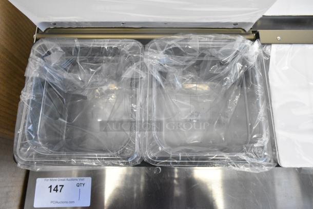 BRAND NEW SCRATCH AND DENT! San Jamar Stainless Steel Topping Bin - Image 6 of 7