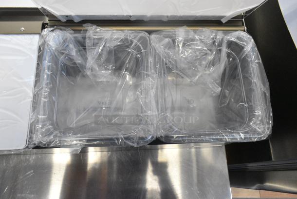 BRAND NEW SCRATCH AND DENT! San Jamar Stainless Steel Topping Bin - Image 7 of 7