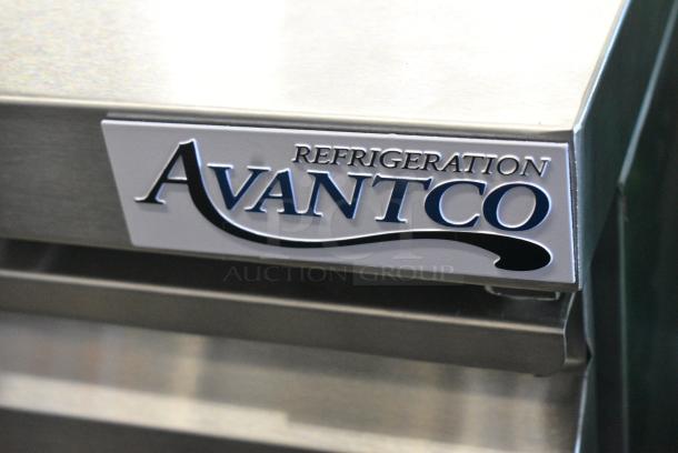 BRAND NEW SCRATCH AND DENT! 2023 Avantco ZWT-27F-HC Stainless Steel 27" Front Breathing Worktop Freezer with 3 1/2" Backsplash. 115 Volts, 1 Phase. Tested and Working! - Image 3 of 6
