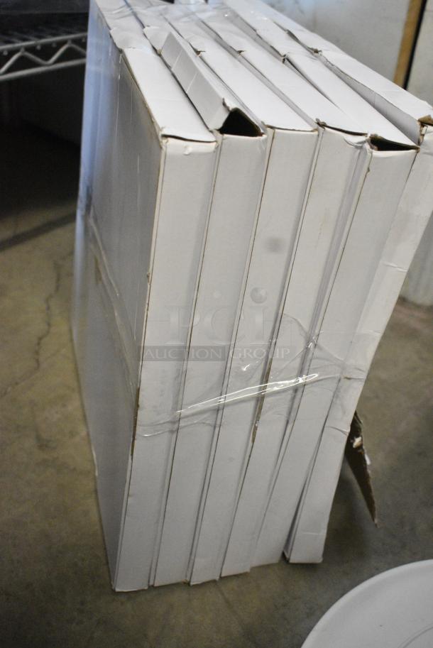 6 BRAND NEW SCRATCH AND DENT! White Poly Round Lid. 6 Times Your Bid! - Image 8 of 9