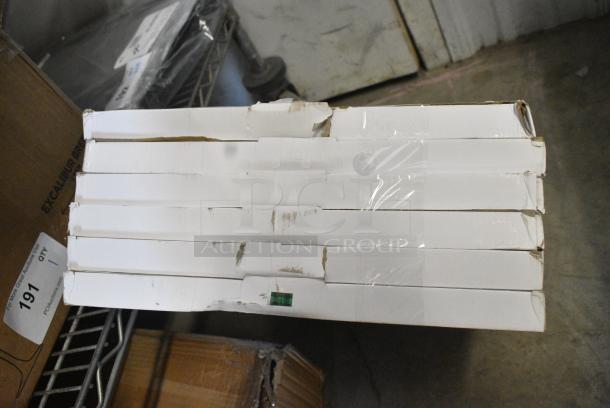 6 BRAND NEW SCRATCH AND DENT! White Poly Round Lid. 6 Times Your Bid! - Image 9 of 9