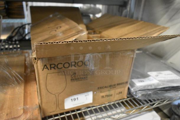 BRAND NEW SCRATCH AND DENT! Box of 20 P0776A Arcoroc Excalibur Breeze 11.75 oz. Customizable Wine Glass by Arc Cardinal - Image 2 of 6