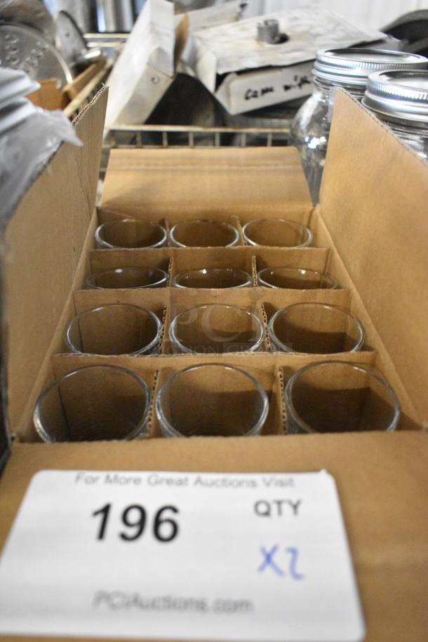 2 BRAND NEW SCRATCH AND DENT! Box of 12 553653 Acopa 1.5 oz. Customizable Shot Glass. 2 Times Your Bid! - Image 3 of 6