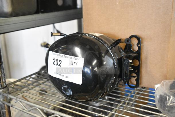 BRAND NEW SCRATCH AND DENT! Embraco EMC3134U Compressor. 115-127 Volts, 1 Phase. - Image 2 of 5