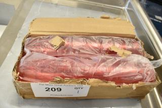 BRAND NEW SCRATCH AND DENT! Box of 12 1768STPEBRD 8 OZ RED PEBBLED TUMBLERS