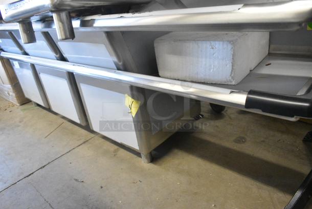 BRAND NEW SCRATCH AND DENT! Regency 600S3181824R Stainless Steel 3 Bay Sink w/ Right Side Drain Board. No Legs. - Image 2 of 4