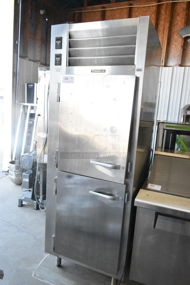 Traulsen RDT132WUT-HHS Stainless Steel Commercial 2 Half Size Door Reach In Cooler and Freezer. One Door Is Locked. 115 Volts, 1 Phase. Tested and Powers On But Does Not Get Cold - Image 3 of 7