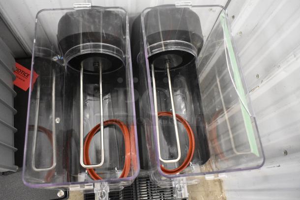 BRAND NEW SCRATCH AND DENT! Narvon 378RBD5G2 Double 5 Gallon Bowl Refrigerated Beverage Dispenser. 115 Volts, 1 Phase. Tested and Working! - Image 7 of 8