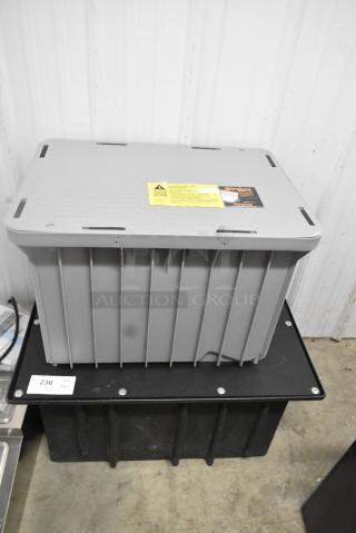 2 BRAND NEW SCRATCH AND DENT! Items Including Ashland PolyTrap 4820 40 lb. Grease Trap with Threaded Connections and Endura 3920PA15 2" Plaster Trap - 20 GPM. 2 Times Your Bid!