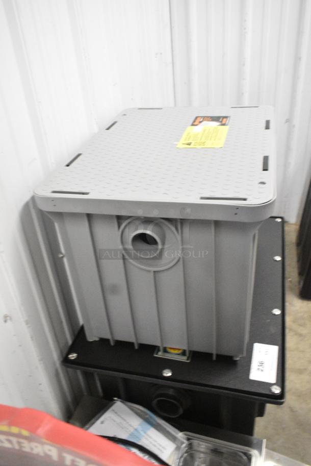 2 BRAND NEW SCRATCH AND DENT! Items Including Ashland PolyTrap 4820 40 lb. Grease Trap with Threaded Connections and Endura 3920PA15 2" Plaster Trap - 20 GPM. 2 Times Your Bid! - Image 3 of 6