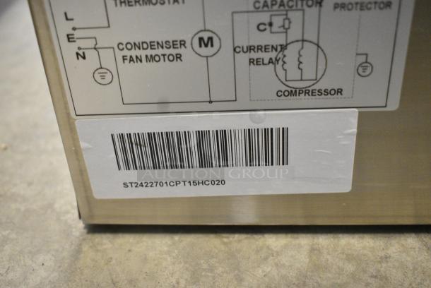 BRAND NEW SCRATCH AND DENT! Avantco 360CPT15HC CPT-15-HC 15" Countertop Refrigerated Prep Rail. 115 Volts, 1 Phase. Tested and Working! - Image 8 of 8
