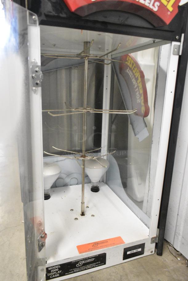J&J 2000 Metal Countertop Heated Display Case Merchandiser. 120 Volts, 1 Phase. Tested and Powers On But Does Not Get Warm - Image 3 of 7