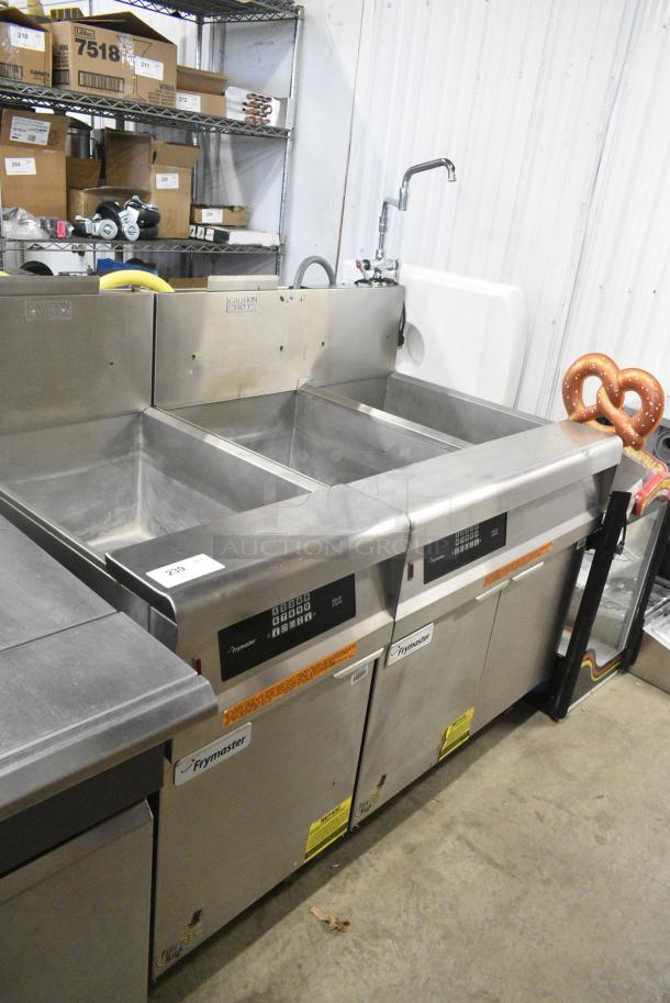 Frymaster GPCRSC Stainless Steel Commercial Natural Gas Powered 3 Bay Pasta Cooker on Commercial Casters. 80,000 BTU. - Image 2 of 12